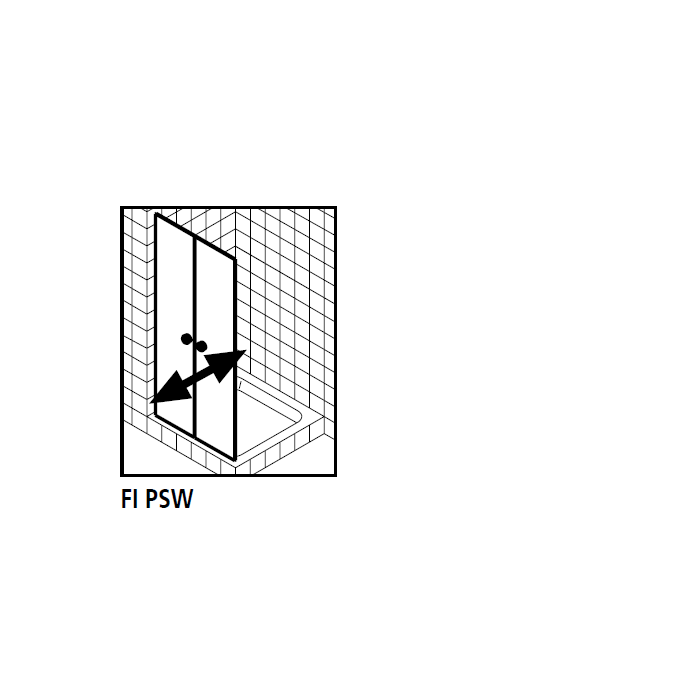 Kermi 2534055 set spatwaterdichtingen 2 x 55cm - 6mm