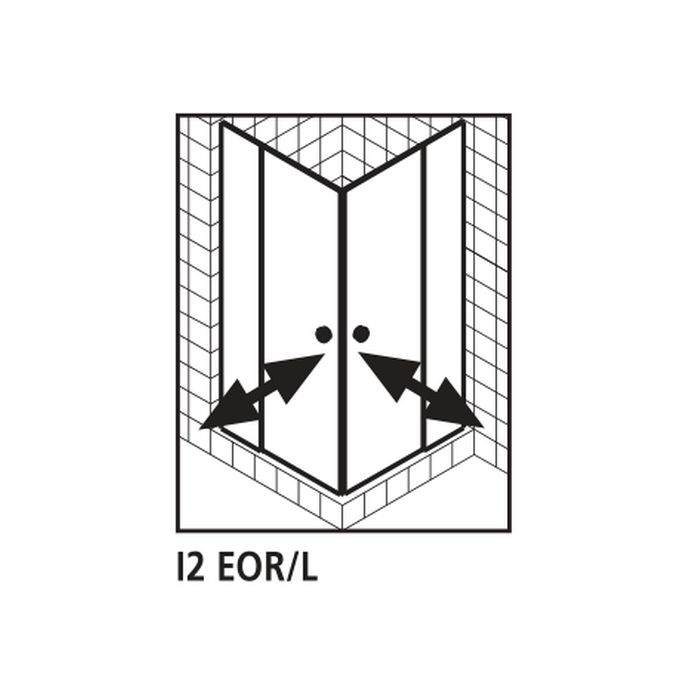 Kermi 2533576 reserve onderdelen lagers zilver matglans