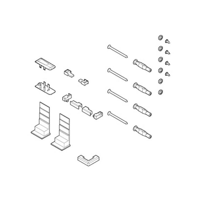 Novellini R01BI2A01-K montageset chroom