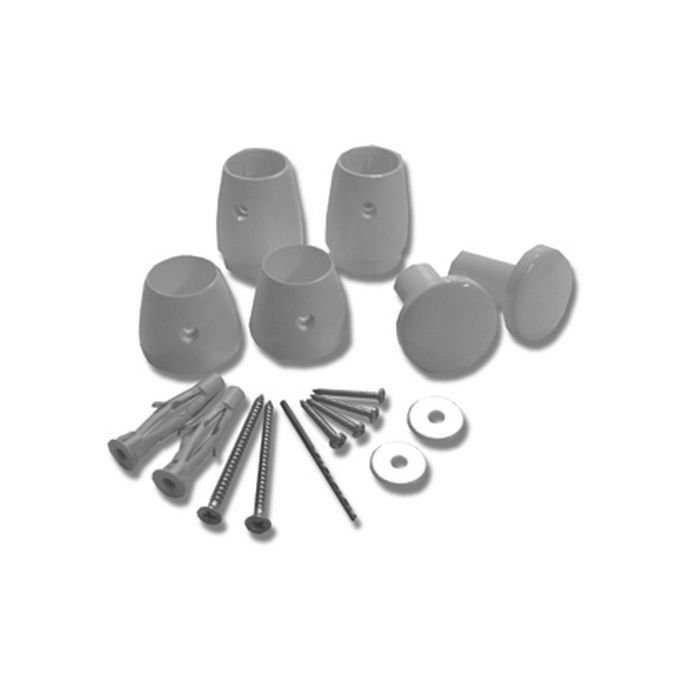 Novellini R01PAGO1-K montageset douchezitje chroom