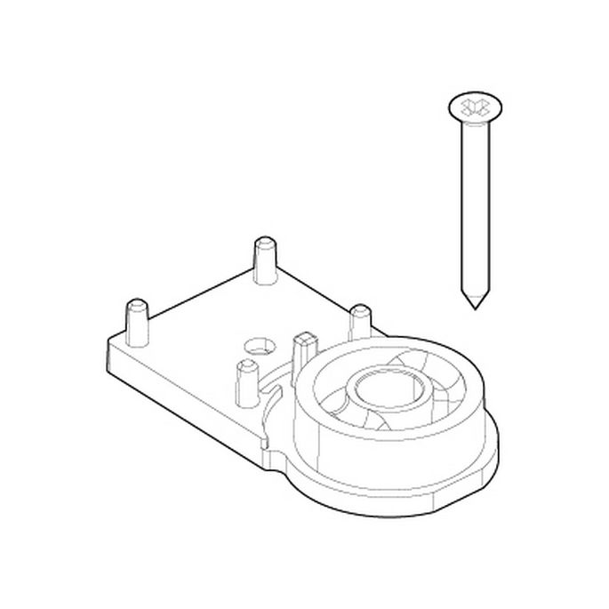 Novellini R02BNMO02-H scharnier zwart