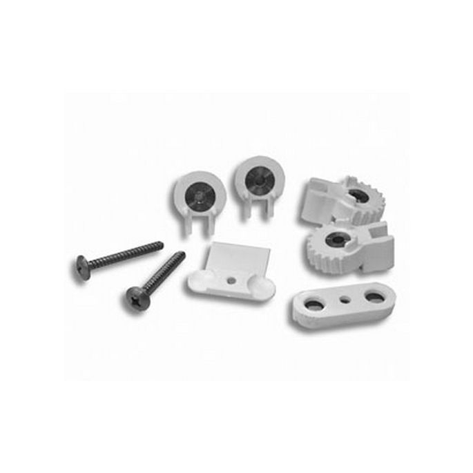 Novellini R02YOSO1-26 scharnierdelenset wit Ral 9010