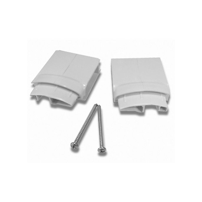 Novellini R04LURA1-A set eindkapjes wit 030