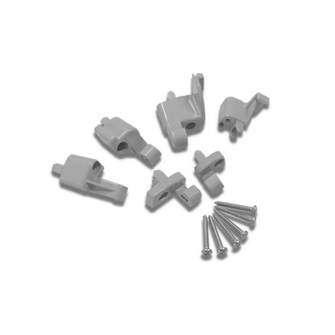 Novellini R05LUPO1-A set haken wit