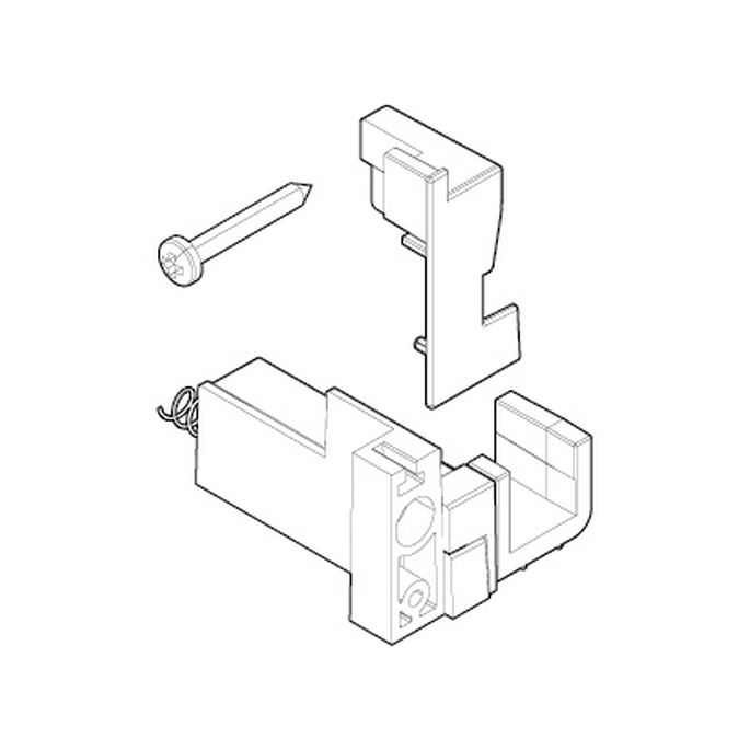 Novellini R06BJAHS1-K ondergeleider links chroom