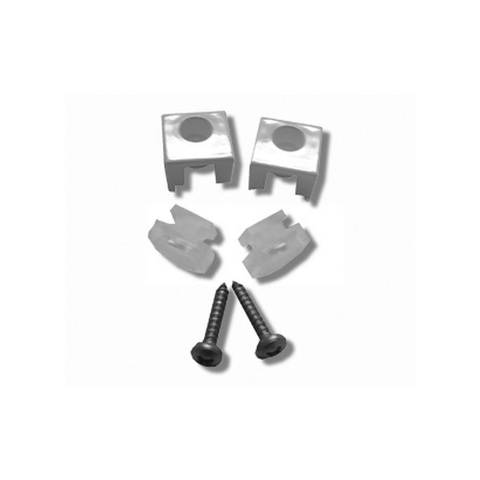 Novellini R08KIAR1-A set eindkapjes wit 030