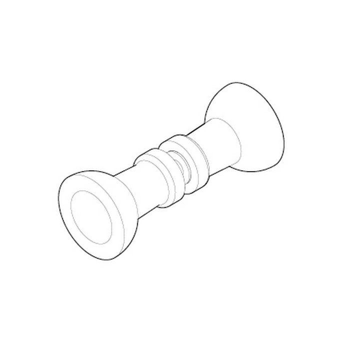 Novellini R40LIAR1-K deurgreep chroom