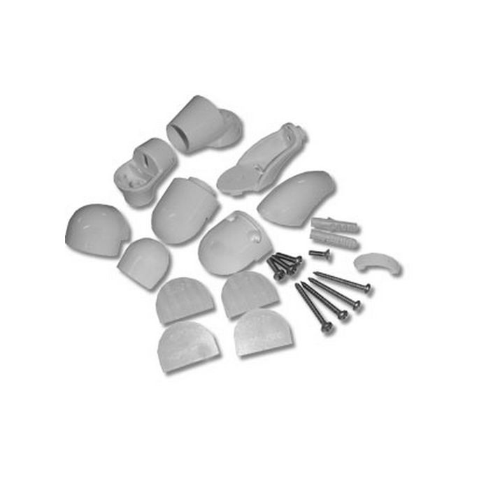 Novellini R801LUFI-K set onderdelen voor muursteun chroom