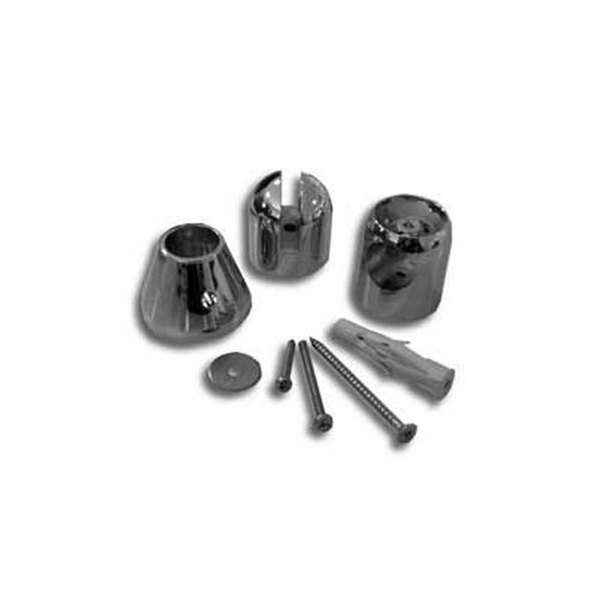 Novellini R801YOFIS-K set onderdelen voor muursteun chroom