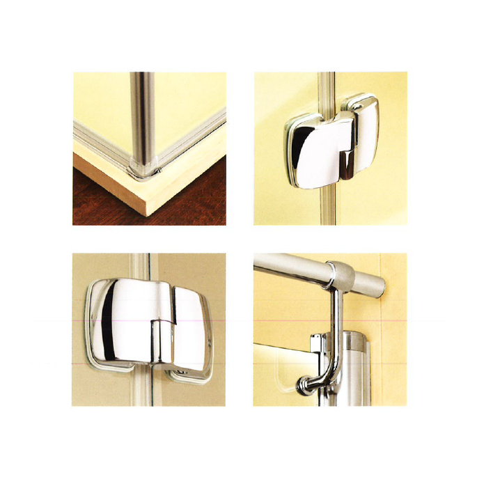 PDPlan Elite E96 lekstrippen kwartrond, set van 2 stuks met hoekjes, 6mm