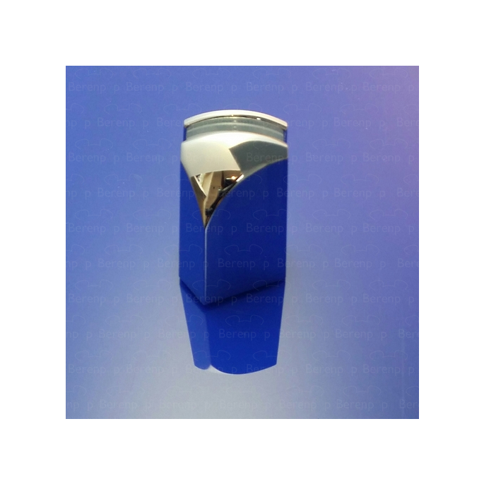 PDPlan Labyrinth glasbevestiging rechts beneden, chroom *niet meer leverbaar*