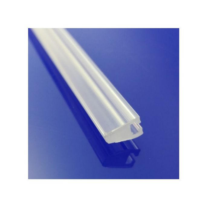 Sealskin Duka 4200-1 Q042E afdichtprofiel 100cm transparant - voor hoekinstap linker zijde