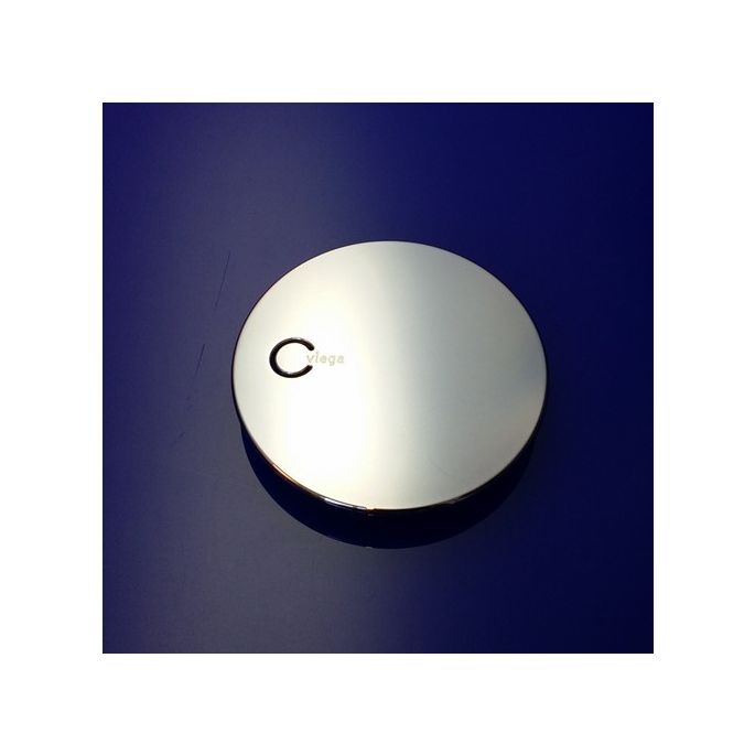 Viega Domoplex 649968 afdekplaatje voor douchesifon ø75mm chroom