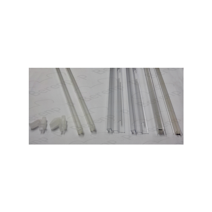 Koralle Facette S8L41866 ( L41866 ) ( 2537265 ) compleet strippenset voor vijfhoek douche