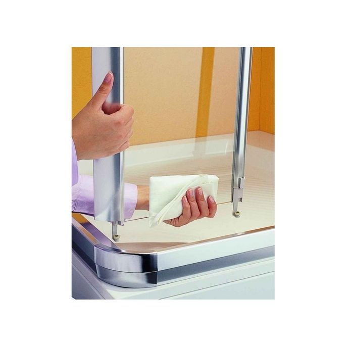 Huppe 1002, 055384 plafondbevestiging met hoekkapje *Niet meer leverbaar*