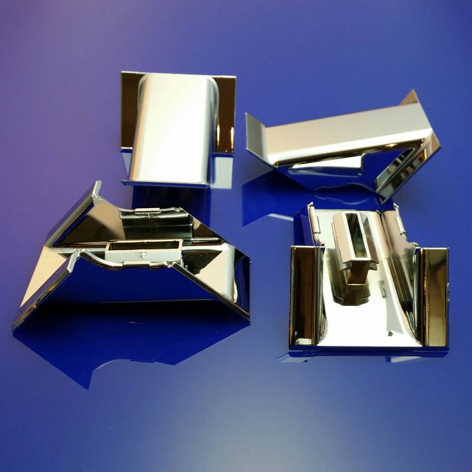 Sphinx Facette S8KOR00E220L42079 ( 2537358 ) set afdekkappen (4 stuks) voor scharnieren chroom