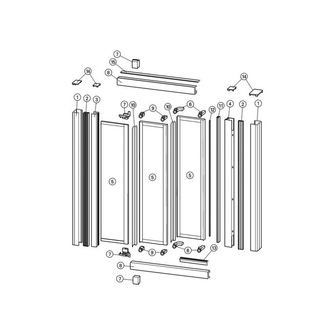 Huppe Alpha, 024007 set wieltjes