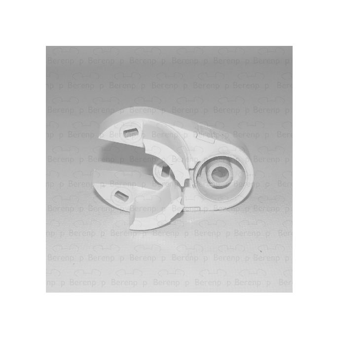 PDPlan Cristal scharnierkap boven (zonder tubobus), wit *niet meer leverbaar*