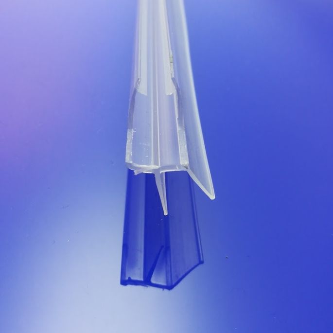 Get Wet Impact IMPACT-SWR/90/HRZLKSTRP lekprofiel voor swingdeur 84cm transparant, 8mm