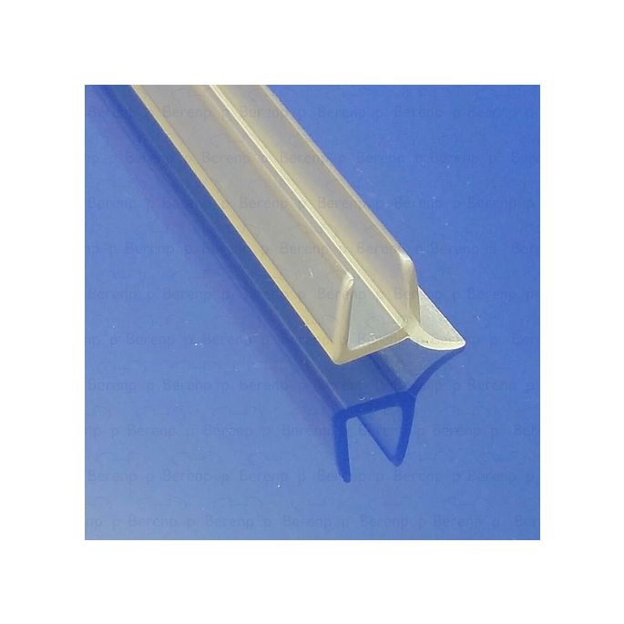 HSK E100057-1 verticaal afdichtingsprofiel, F1 kort, 200cm, 8mm