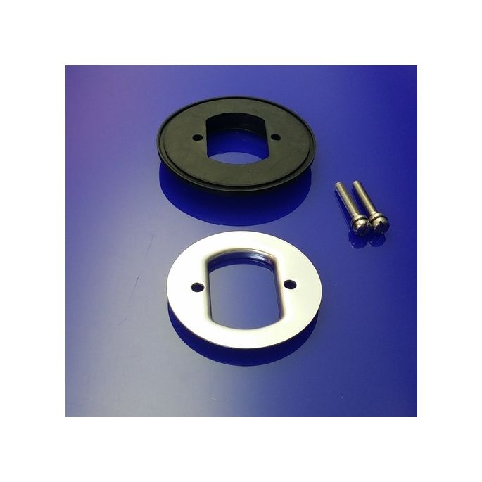 Viega Domoplex 232405 afdekset voor douchesifon (flens, dichting, schroeven)