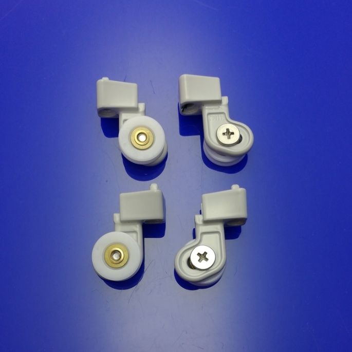 Duscholux 752176.030 set van 8 wieltjes