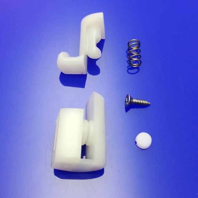 Provex Arco 1125SA30F geleiderset onder wit RAL 9010