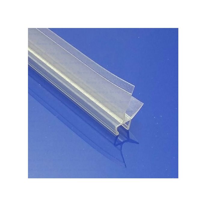 San4U ProfileDay monsterstukje doucherubber type DS35 - 2cm lengte en geschikt voor glasdikte 6mm - 2 flapjes
