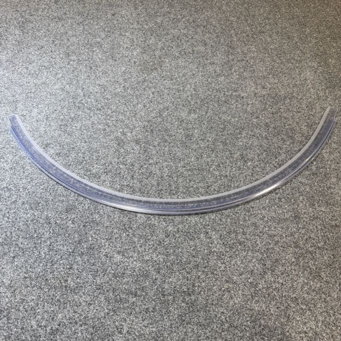 HSK E100059-2 gebogen afdichtingsprofiel tbv 4-delige kwartronde douchedeur