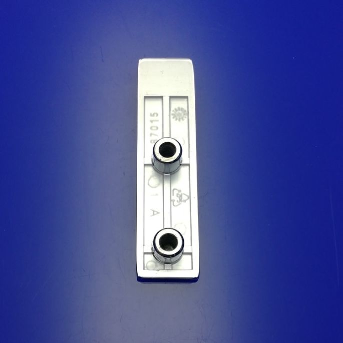 HSK Kienle E100311-U-41 achterplaat voor wandhouder beneden, chroom