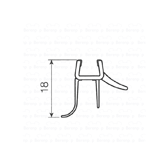 Artweger Cityline Top TZ207 lekstrip set 1 horizontaal