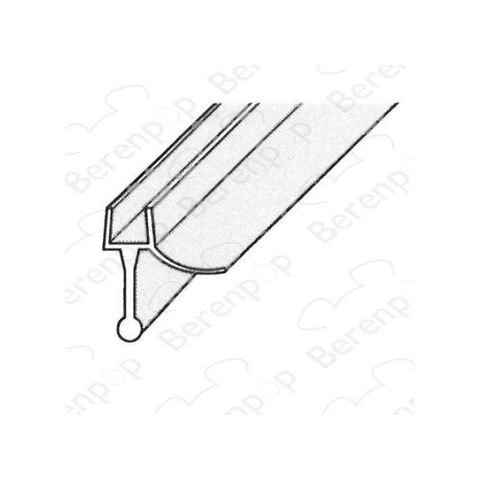 Villeroy en Boch Subway PGR60450460009 afwaterprofiel, 200cm, 8mm