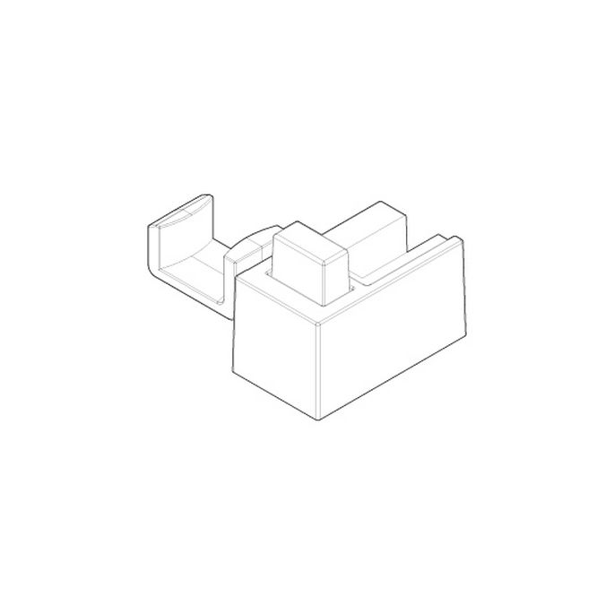 Novellini R06BWMOD1-A ondergeleider wit 030