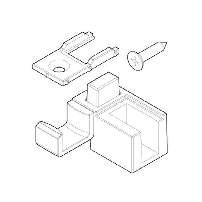 Novellini R06BXMOS1-A ondergeleider wit 030