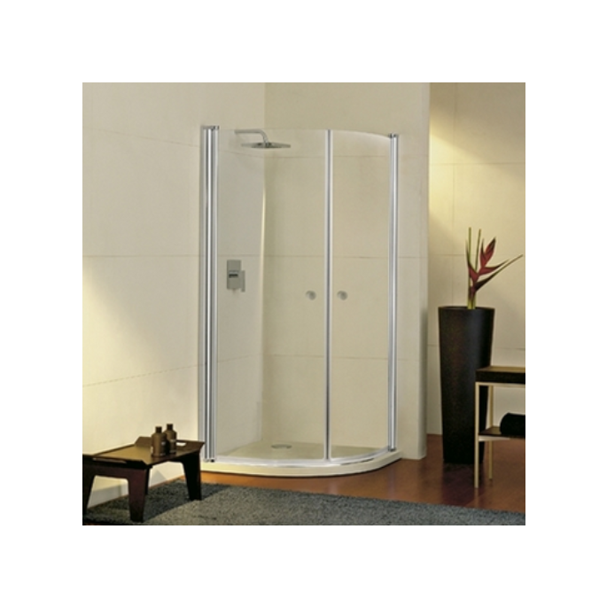 PDPlan Cristal C806 set lekstrippen 51.6cm inclusief 4 hoekjes voor kwartronde douche 80x80cm