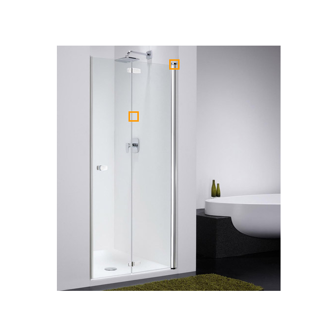 Provex 1245SA00F afwateringsstrip 120cm, 18mm hoog, transparant, voor glasdikte 6mm