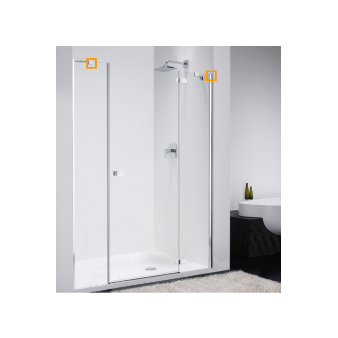 Provex 1235SA00F afwateringsstrip 92cm, 11mm hoog, transparant, voor glasdikte 6mm