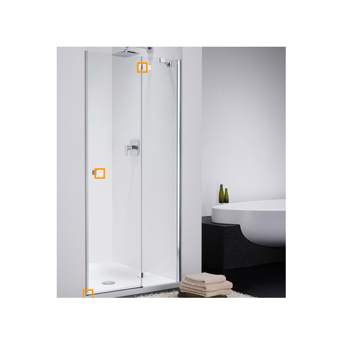 Provex 1235SA00F afwateringsstrip 92cm, 11mm hoog, transparant, voor glasdikte 6mm