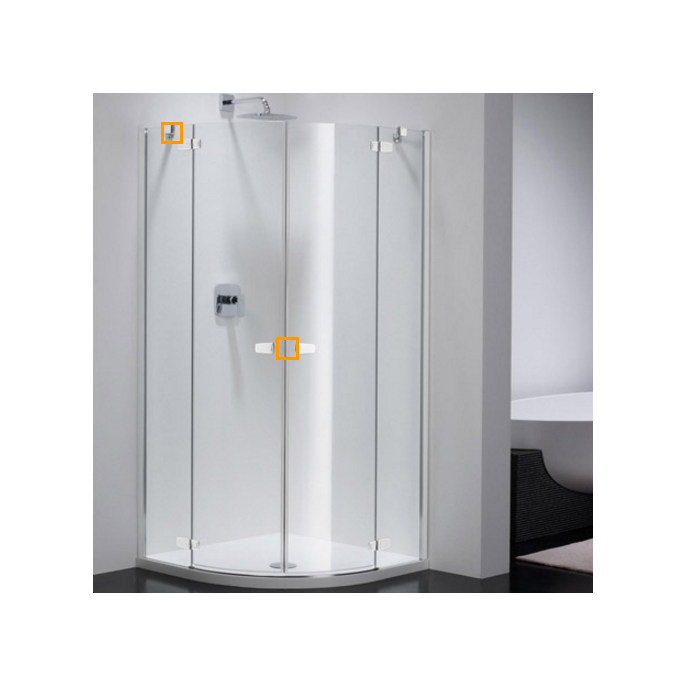 Provex 1246SA00F afwateringsstrip 120cm, 18mm hoog, transparant, voor glasdikte 6mm