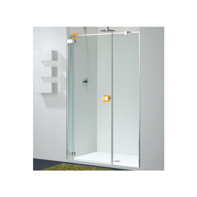 Provex E-Lite 1238SA05F onderdorpelset chroom