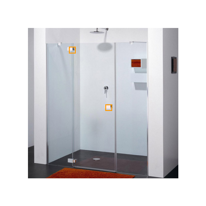 Provex E-Lite 1238SA05F onderdorpelset chroom