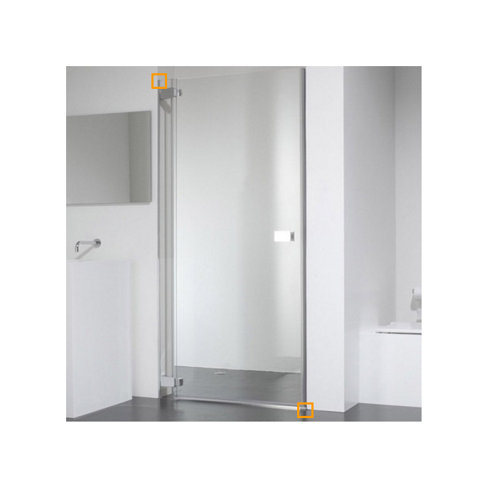 Provex 1245SA00F afwateringsstrip 120cm, 18mm hoog, transparant, voor glasdikte 6mm