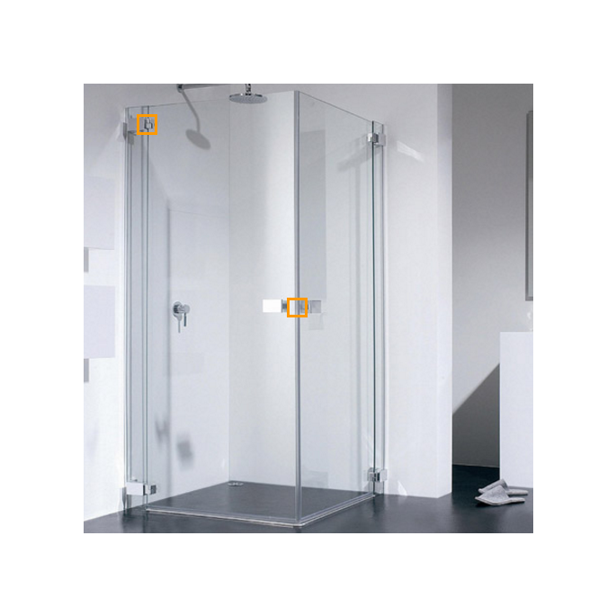 Provex E-Lite 1242SA05F afdekkappen scharnieren chroom