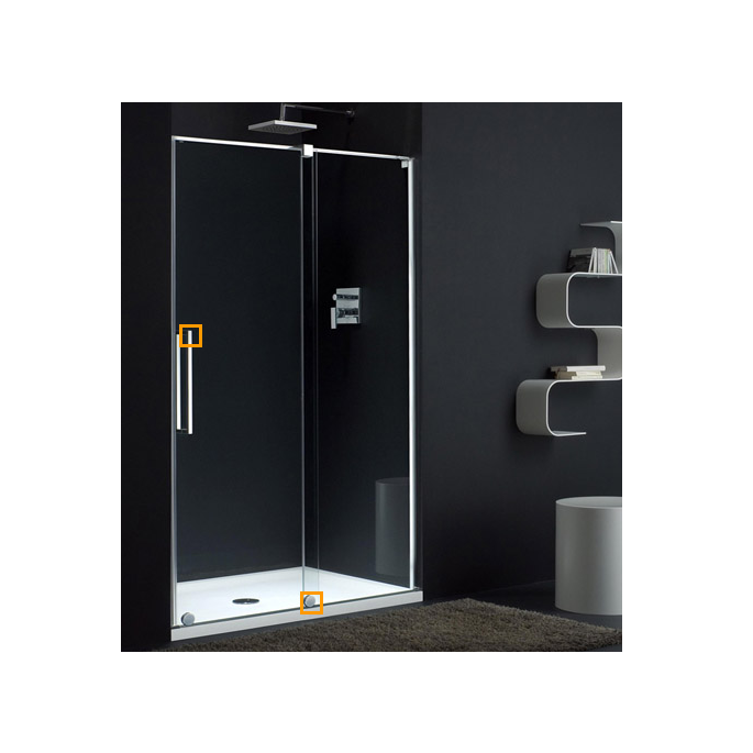 Provex S-Lite 0336BG05F roller compleet chroom (1 st)