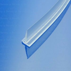 HSK E100067-105-10 slide-in rubber for shower profile 100cm length - 10,5mm high