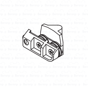 Artweger Lifeline LZ104 set rolgeleiders nr.4, 2 x links, 2 x rechts
