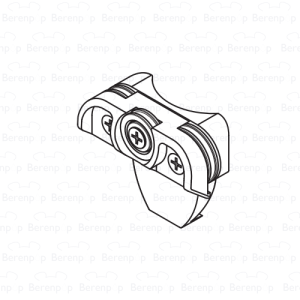 Artweger Lifeline LZ116 set rolgeleiders MOBIL 1, 3 stuks