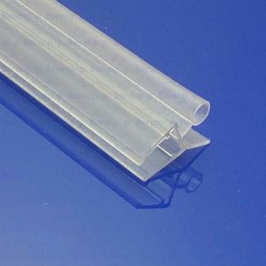 Exa-Lent Universal DS032008 - G08177200 helder doucheprofiel 1 flapje 1 rondje 200cm - 8mm