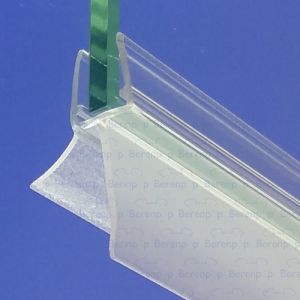 Exa-Lent Universal DS052006 - G06207200 helder doucheprofiel 1 flap 1 flapje 200cm - 6mm