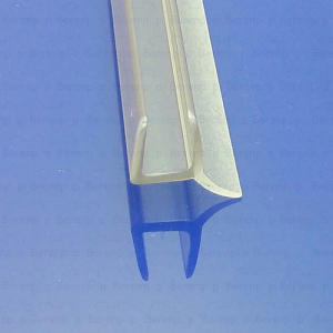 HSK Kienle E87072-3 sleepprofiel dichting, F1 kort, 7mm, 200cm, 8mm *niet meer leverbaar*